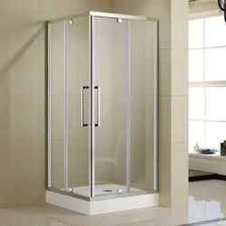 Glass Shower Enclosures, Shape : Quadrant