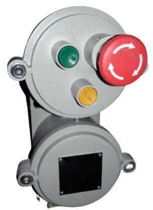 FLAMEPROOF / WEATHERPROOF DOUBLE JB ON/RESET/E-STOP PUSH BUTTON STATION