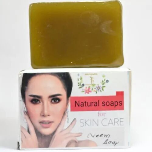 Aloe Vera Neem Natural Bath Soap, Packaging Size : 100gm