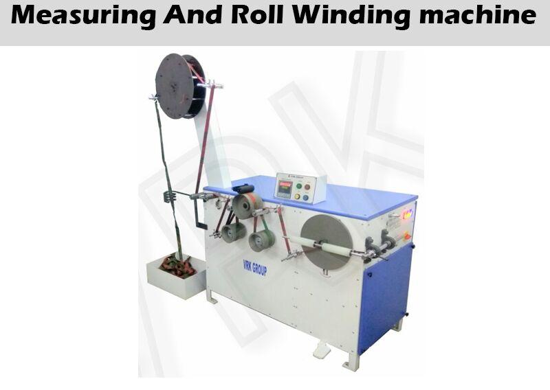 Measuring And Roll Winding Machine