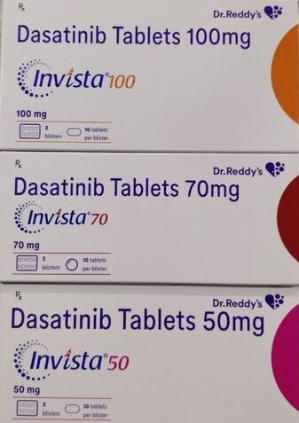 INVISTA DASATINIB Tablets, Packaging Size : 1x10