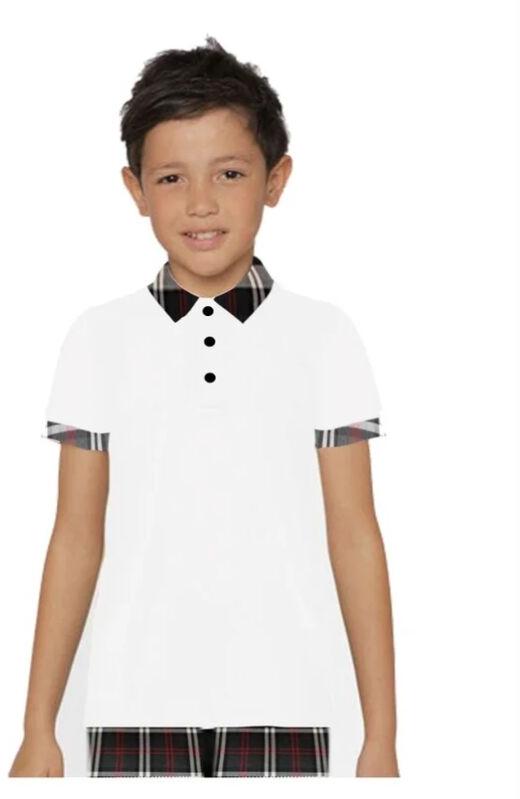 Cotton kids school uniform, Age : 5-7 Years