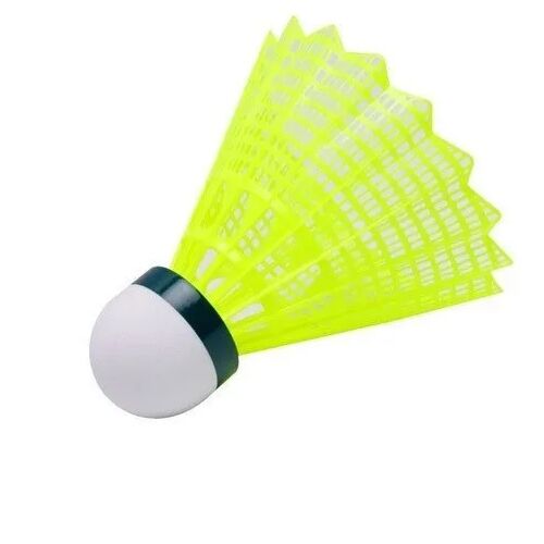 Badminton shuttlecock, Color : Neon Green White