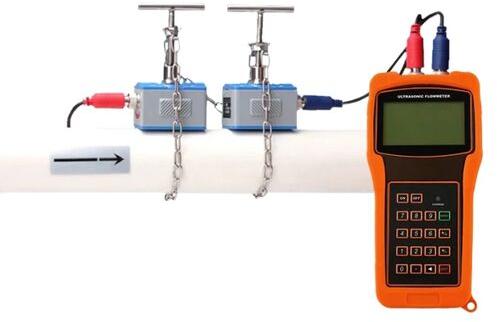  Plastic Body Ultrasonic Flow Meter, Voltage : 220 V