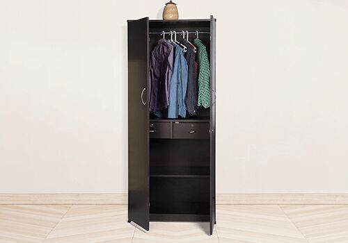 MDF Engineered Wood Wardrobe, Width : 17 inch