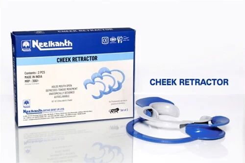 Transparent Cheek Retractor, Packaging Size : Packet Of 100 Pieces