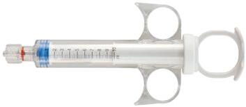 PVC Control Syringe, Color : White (Transparent)