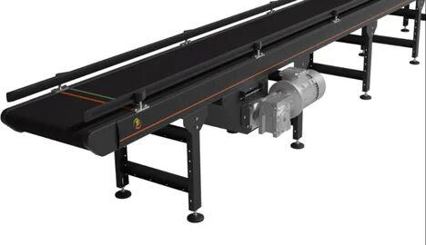 Mild Steel Belt Conveyor System, Load Capacity : 201 - 500 kg