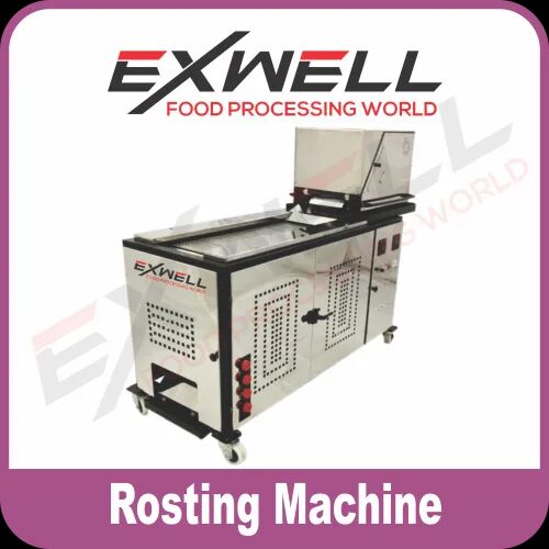 EXWELL Stainless Steel Roti Maker Machine, Capacity : 900-1000KG/HR