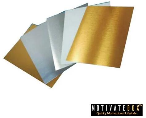 Rectangular Aluminium Aluminum Sublimation Sheet, Pattern : solid