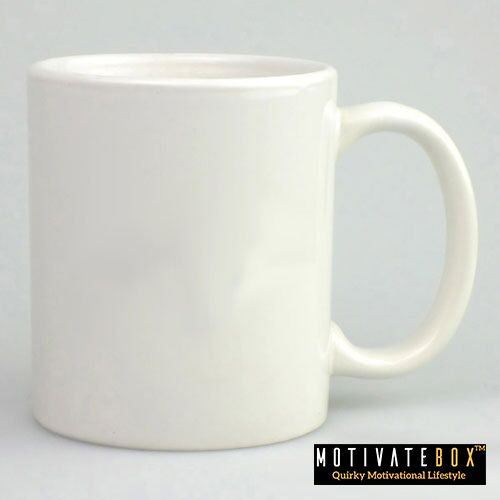 Motivate Box Ceramic White Sublimation Coffee Mugs