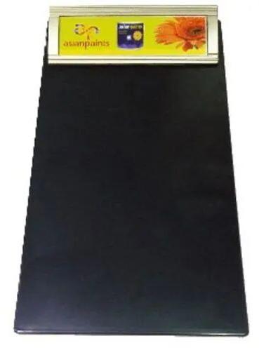 Plastic Clipboard, Color : Black