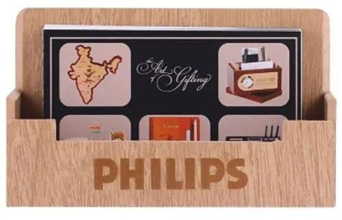 MDF Promotional Card Holder, Size : 7x4inch