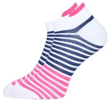 Striped Ladies Sport Socks, Size : Medium