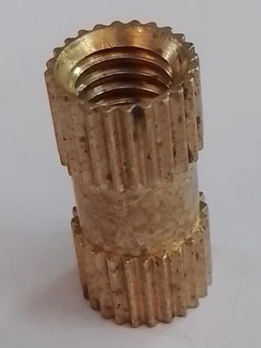 Polished Brass Inserts, Size : 8mm