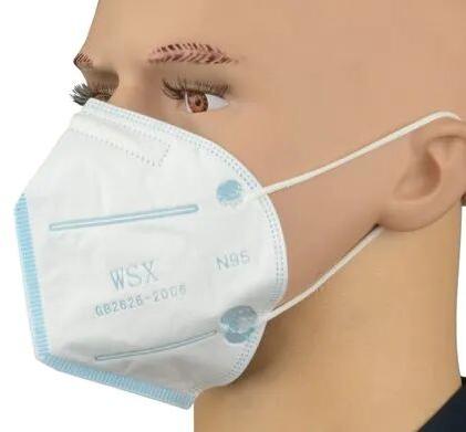 Ultrasonic PP Fabric N95 Face Mask, Pattern : Printed