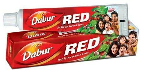 Dabur Red Tooth Paste, Packaging Size : 200gm