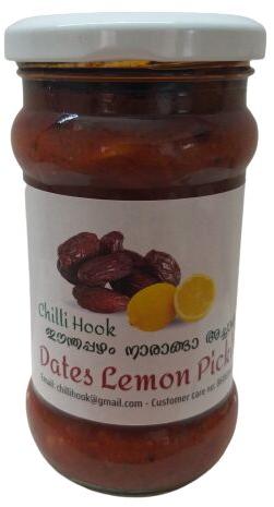 Chilli Hook Date Lemon Pickles, Packaging Size : 100Gm, 250Gm, 500Gm, 300 Gm