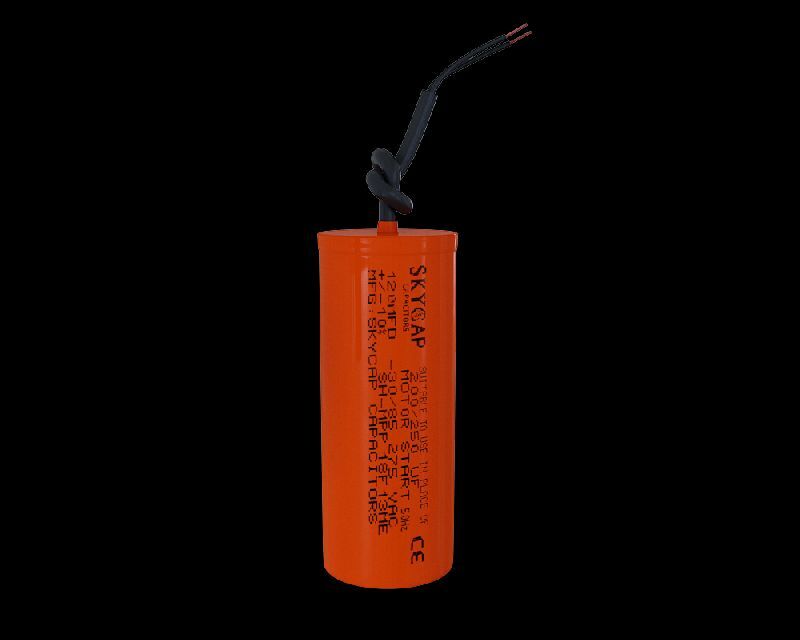 Round Electric MPP Motor Start Capacitors, for Machinery, Industrial, Domestic, Packaging Type : Box