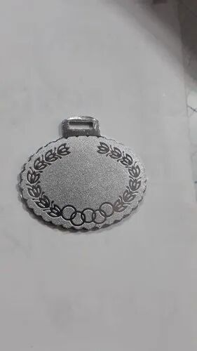 Round Silver Medal