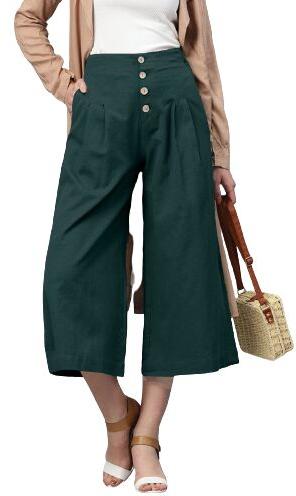 Women Cotton Culotte, Size : L-36-38, M-32-34, XL-40-42