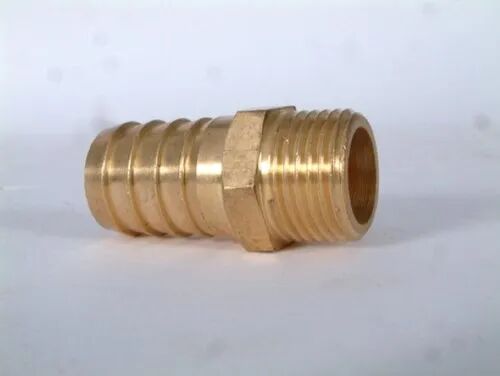 Brass Nipple, Connection : Male