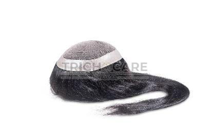 Black Ladies Hair Patch, for Personal, Length : 10-20Inch