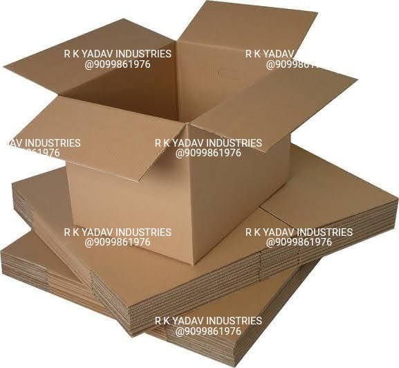 Plain corrugated box, Size : Multisizes