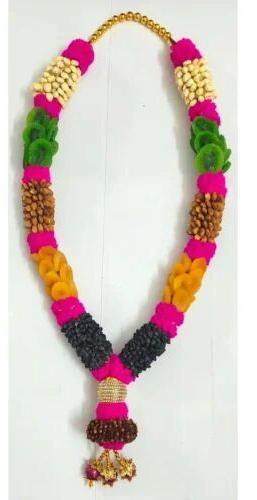 2.5 Feet Dry Fruit Garland, for Used Marriage, All Sorts Of Functions, Meetings, Honouring People, Devotional God Statues