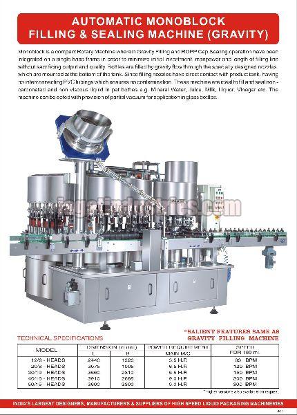 bottle filling machine