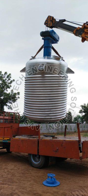Chemical Coated Stainless Steel Reactor Vessel, for Gases, Transmit Liquids, Feature : Anti Corrosive