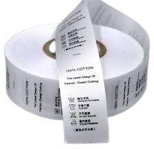 Polyester satin labels, Size : Multisizes