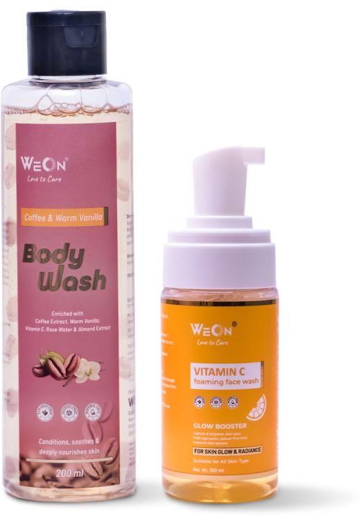 Weon Body Wash and Face Wash Combo Pack