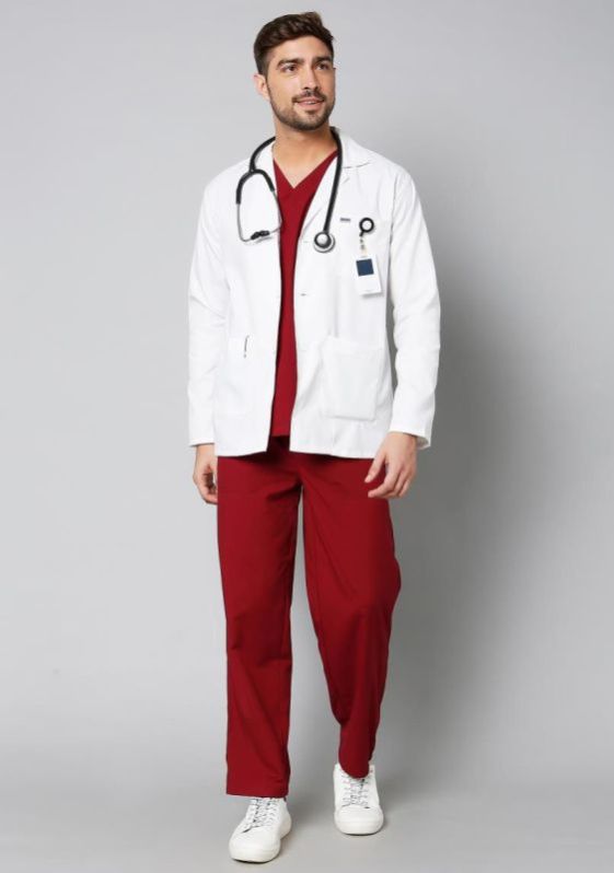 Knya Mens Lab Coat