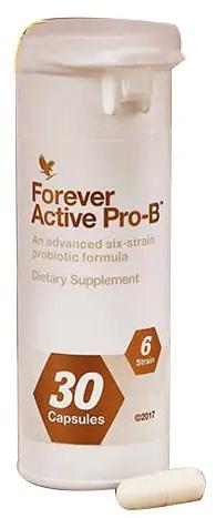 Forever Active Pro-B Capsules, Certification : FSSAI Certified