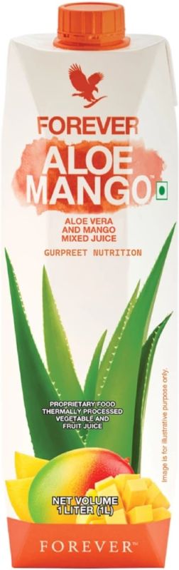 Yellow Liquid Forever Aloe Mango Juice, for Drinking, Certification : FASSI