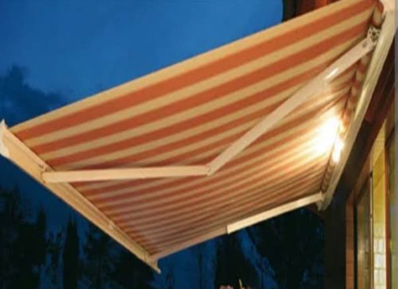 Rectangle Plain Retractable Awnings