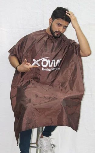 Brown Polyester Salon Cutting Apron, Gender : Unisex
