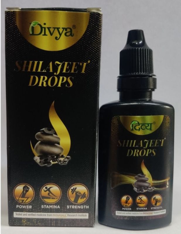 Patanjali Divya Shilajeet Drops, Packaging Type : Plastic Bottle