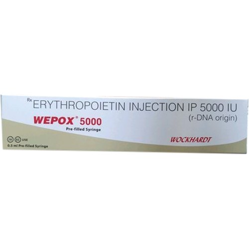 Liquid Wepox 5000IU Injection, Purity : 90%