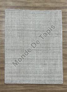 Grey Rectangular MDPH 2111 Polypropylene Handloom Carpet
