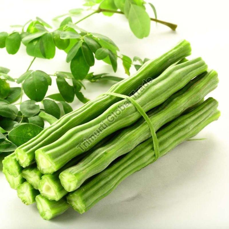 Green Organic Fresh Drumstick, for Cooking, Feature : Healthy