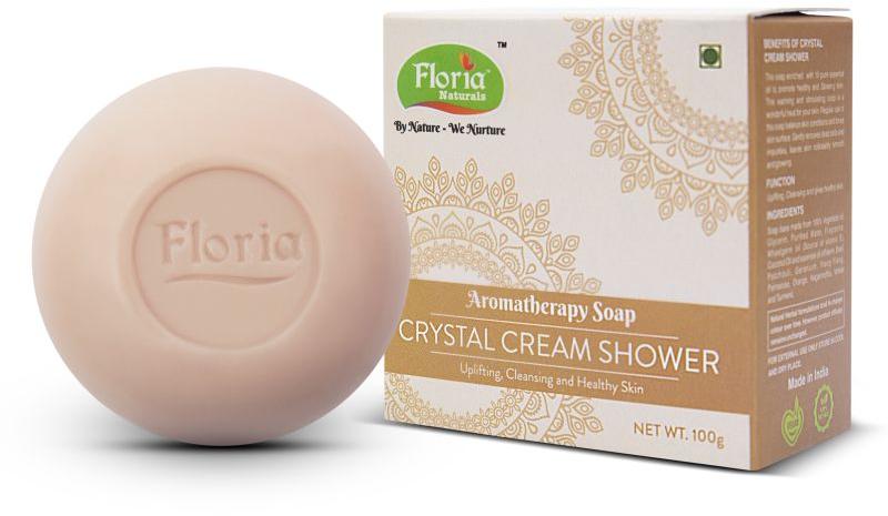 Floria Naturals Crystal Cream Aromatherapy Soap, for Skin Care