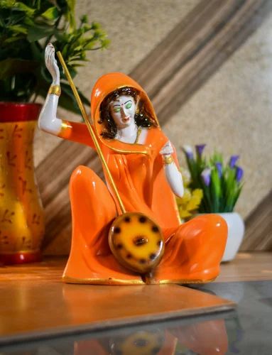 Marble Meera Bai Statue, for Home Decor