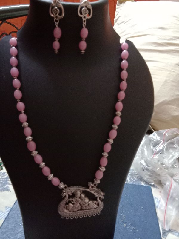 Glass Beads Necklace Set