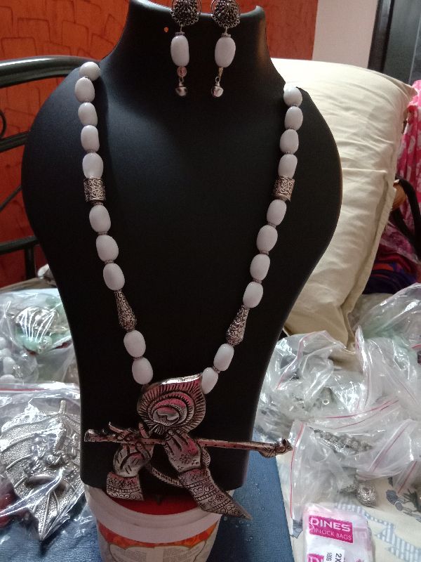 Glass Beads Necklace Set