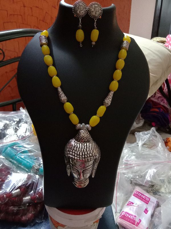 Glass Beads Necklace Set