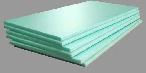 Light green Plain XPS Insulation Sheet, for Hydroponics, Size : 1200X600mm / 2400x600mm