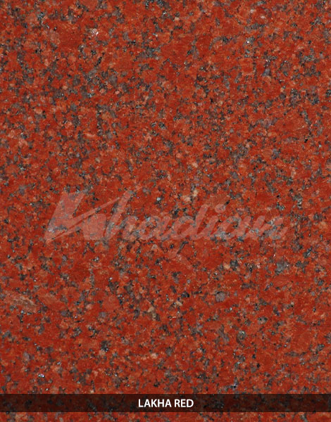 Lakha Red Granite Slab, for Vases, Vanity Tops, Treads, Steps, Staircases, Kitchen Countertops