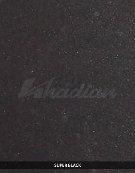 Super Black Granite Slab, for Countertop, Flooring, Hardscaping, Size : All Sizes